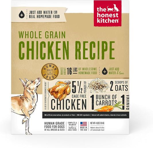The Honest Kitchen Dehydrated Whole Grain Chicken Dog Food Review: Human-Grade Nutrition for Dogs Who Deserve the Best