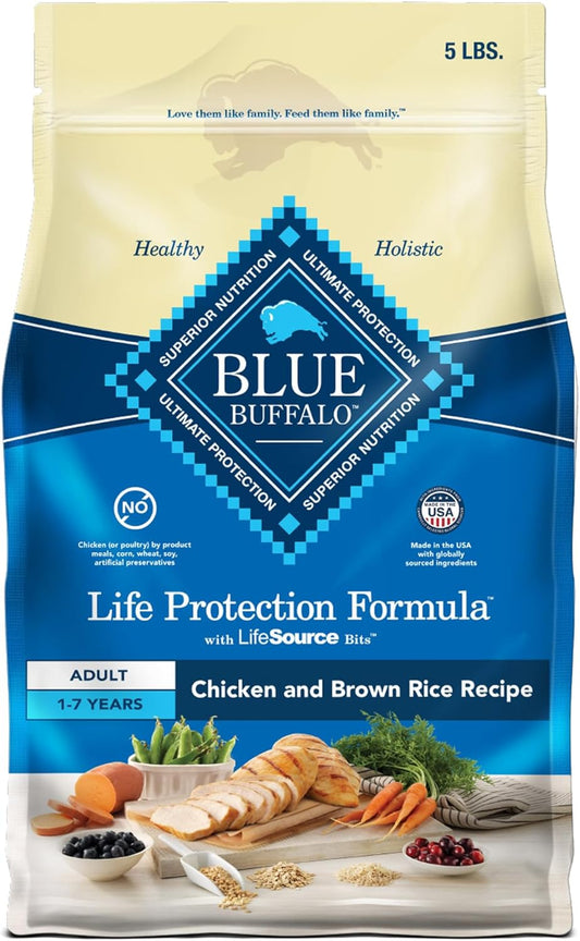 Love Them Like Family, Feed Them Like Family: A Complete Review of Blue Buffalo Life Protection Formula Chicken & Brown Rice Adult Dry Dog Food