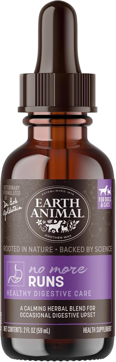 When Diarrhea Strikes: Rescue Your Pets with Earth Animal’s No More Runs Herbal Remedy