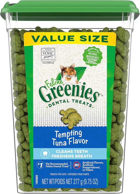 Greenies Feline Adult Dental Cat Treats – Tempting Tuna Flavor: The Ultimate Guide to Cleaner Teeth, Fresher Breath, and Happier Cats