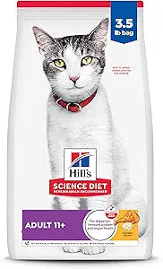 Thriving in the Golden Years: A Complete Review of Hill’s Science Diet Adult 11+ Senior Cat Food, Chicken Recipe