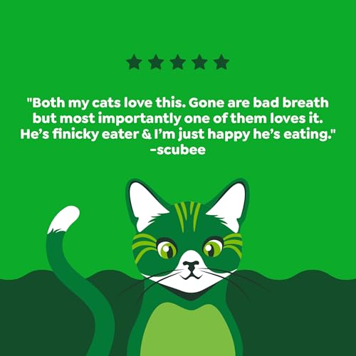 Greenies Feline Adult Dental Cat Treats, Tempting Tuna Flavor, 4.6 oz. Pack
