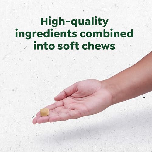 Greenies Sensitive Care Allergy & Immune Support Dog Supplement Chicken-Free Formula, Peanut Butter Flavor, 40 Count Pouch
