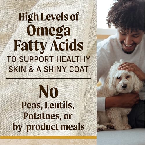 Merrick Healthy Grains Premium Adult Dry Dog Food, Wholesome And Natural Kibble With Chicken And Brown Rice - 25.0 lb. Bag