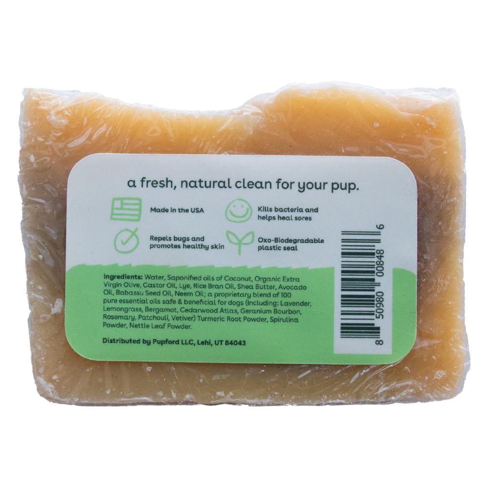 Pupford Sudsy Shampoo Bar for Dogs (Alpine Meadow)