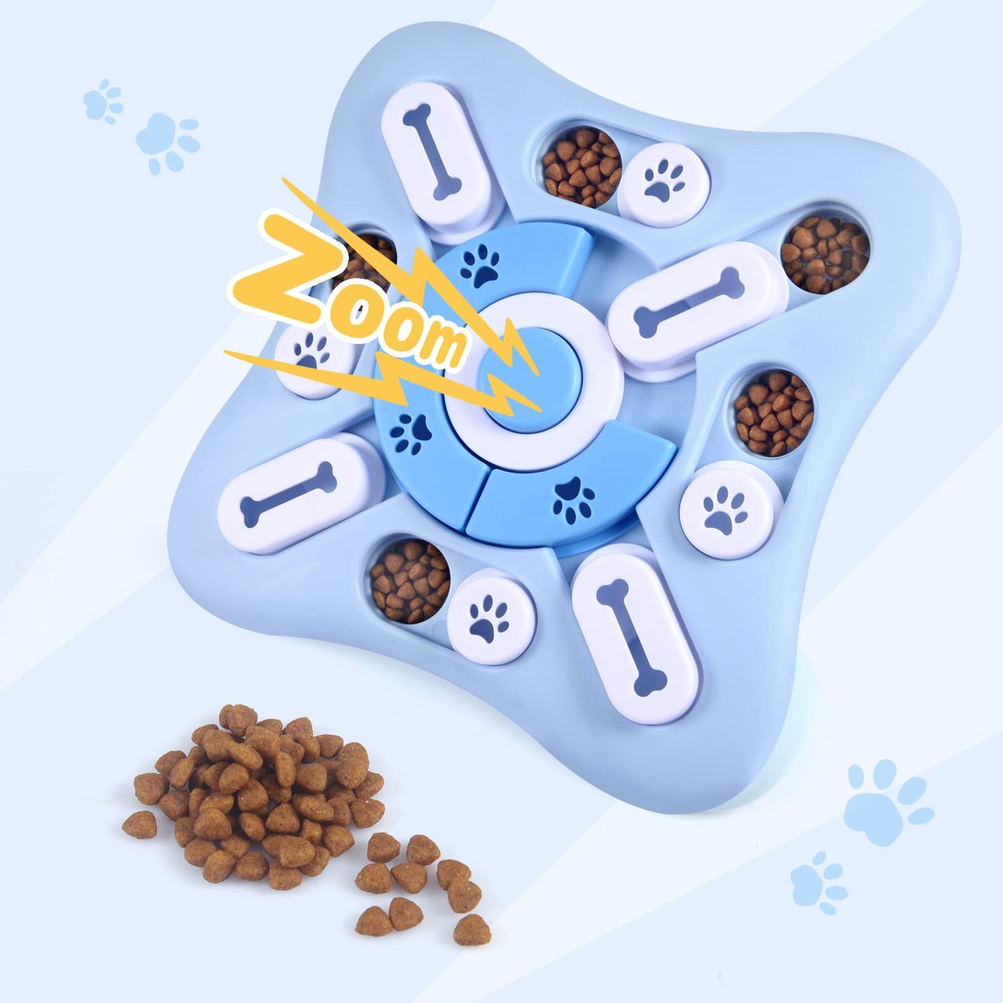 AVOAR Interactive Dog Puzzle Toys for Large Medium Small Smart Dogs, Squeaky Dog Enrichment Toys Mentally Stimulation Toys for Training, Dog Treat Chew Toy Gifts for Puppy&Cats