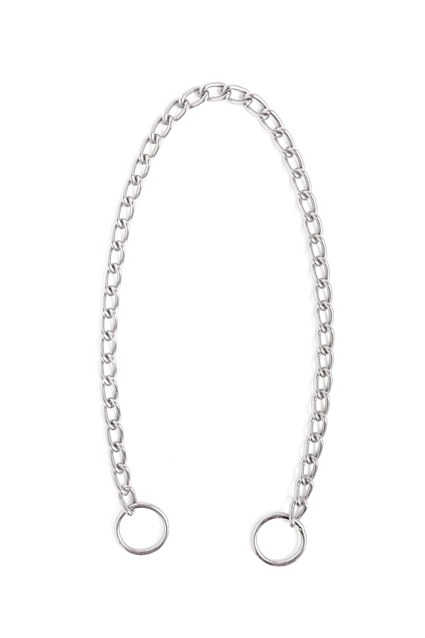 Mighty Paw Slip Collar - Stainless Steel - Weather Resistant - Tarnish Proof - Durable Chain Dog Choke Collars - No Pull Dogs Training - Strong and Premium - Metal Chain (16")