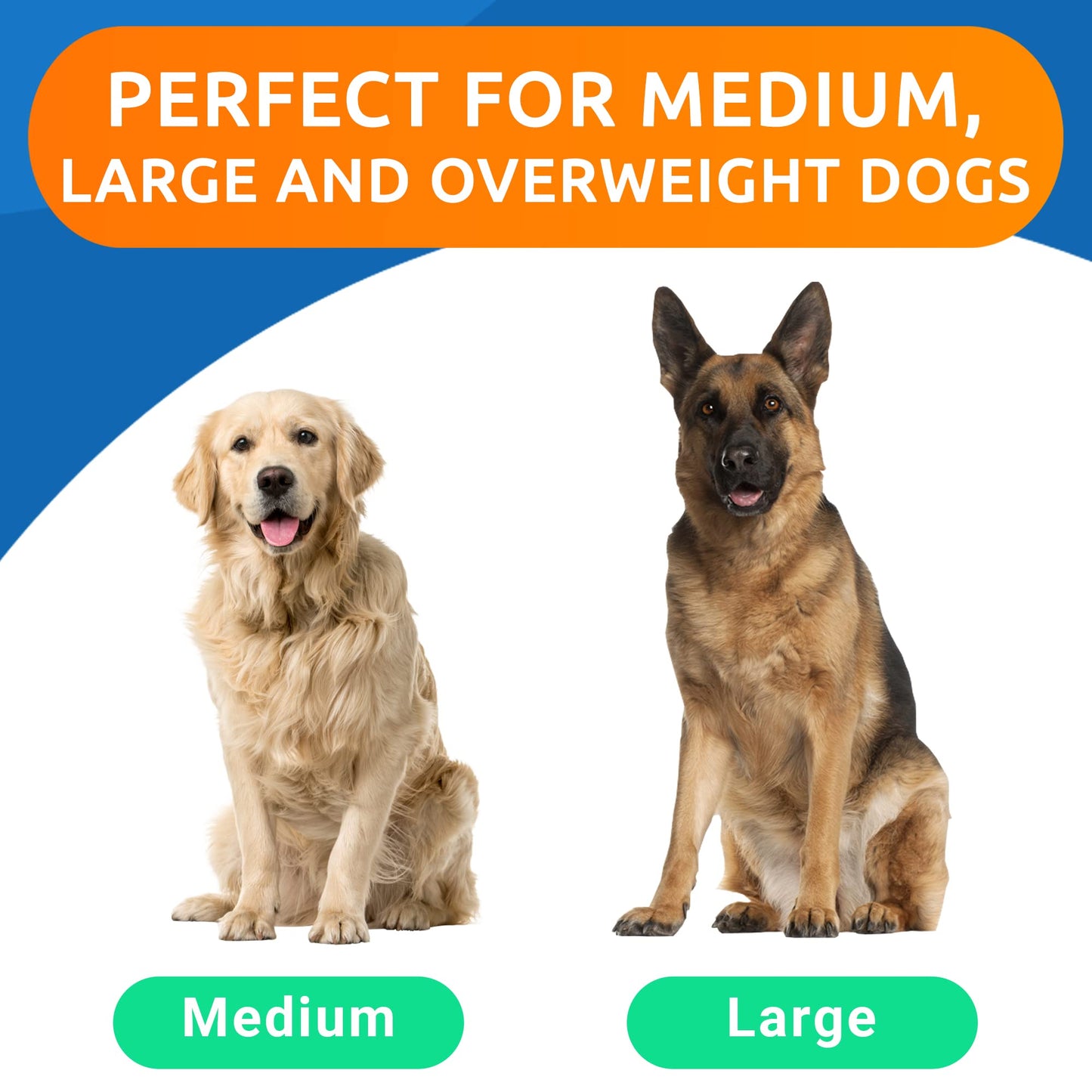 Hemp + Glucosamine Treats for Large Dogs - Natural Joint Pain Relief - Hip & Joint Supplement w/MSM + Chondroitin + Hemp Oil + Omega 3 - Joint Pain Relief - Made in USA - Chicken Flavor - 360 Chews
