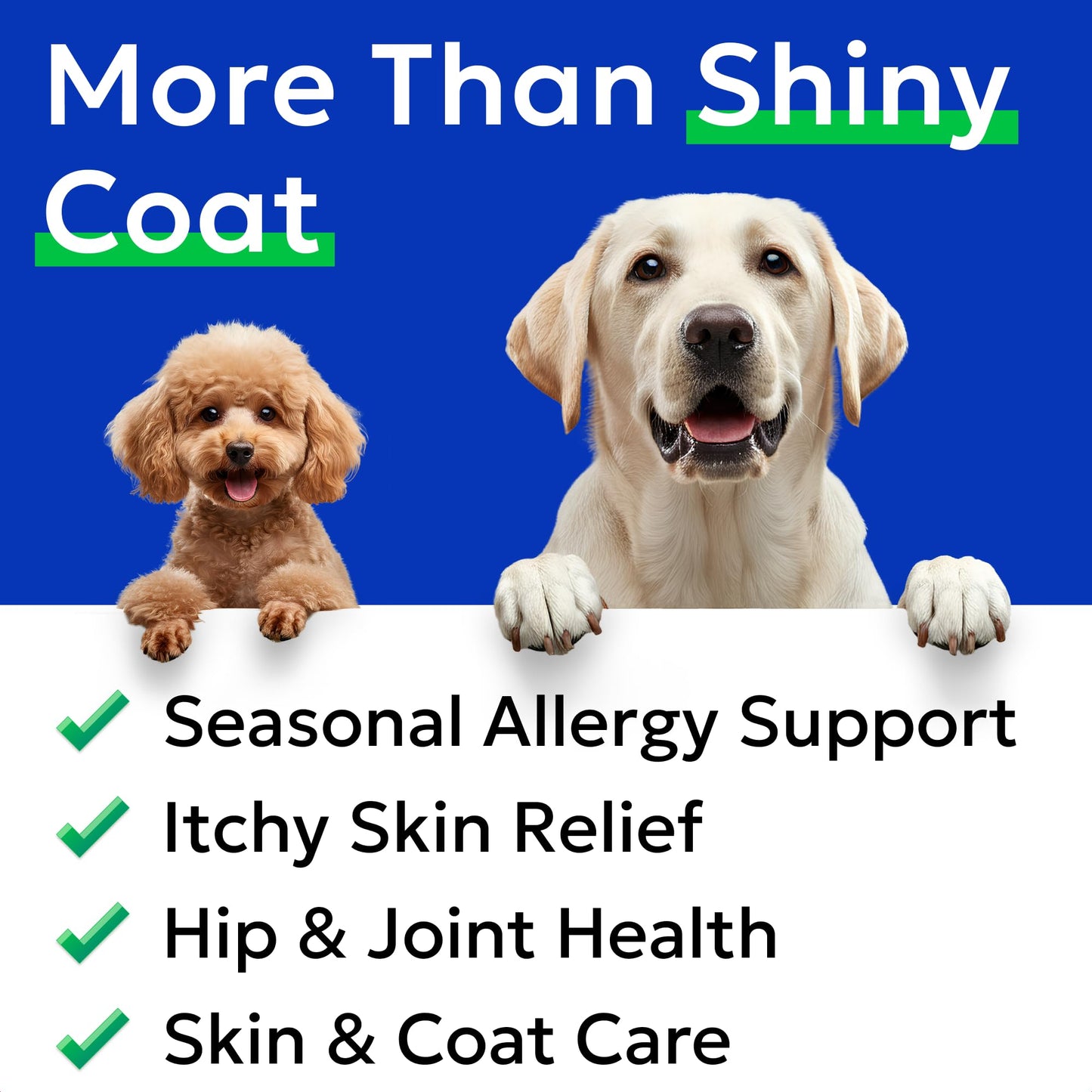 Bark&Spark Fish Oil for Dogs & Cats - Natural Omega-3 - Skin & Coat Support - Liquid Food Supplement for Pets - Natural EPA + DHA Fatty Acids for Joint Function, Immune & Heart Health 8oz