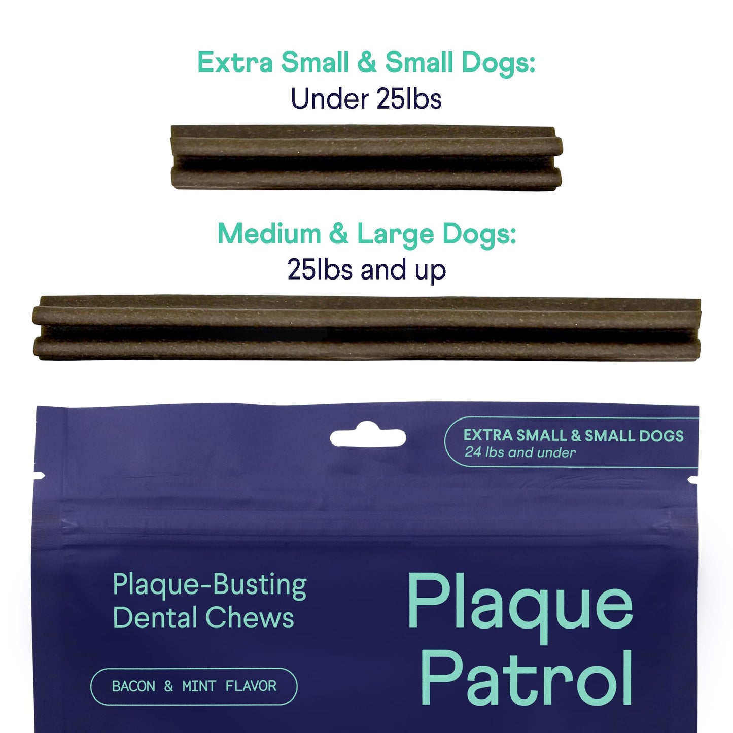 Finn Plaque Patrol Dental Chews (XS/S Dogs (20 Count))