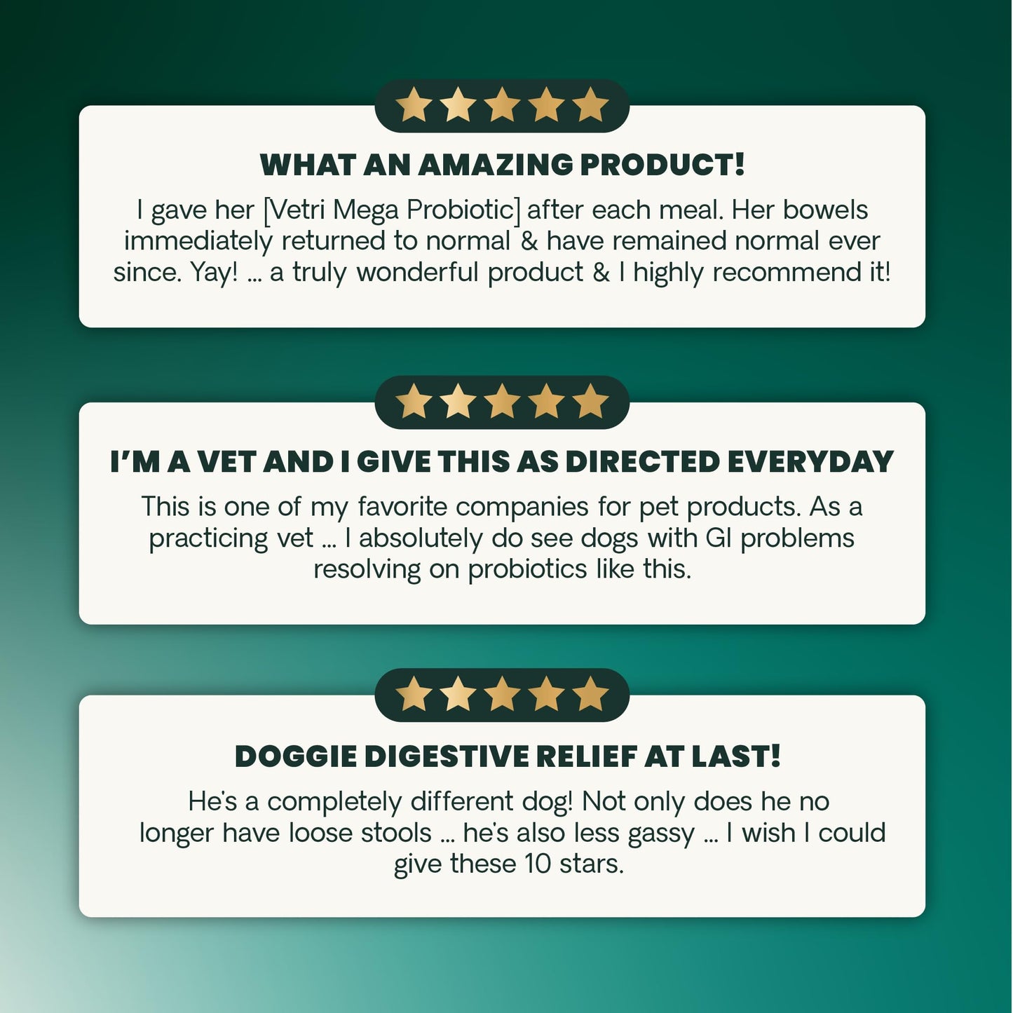 VetriScience Extra Strength Gut Health Probiotic & Prebiotic Digestive Supplements for Dogs & Cats, Gas & Diarrhea & Immune Support, Easy-Open Capsules, 180 Count - New Look