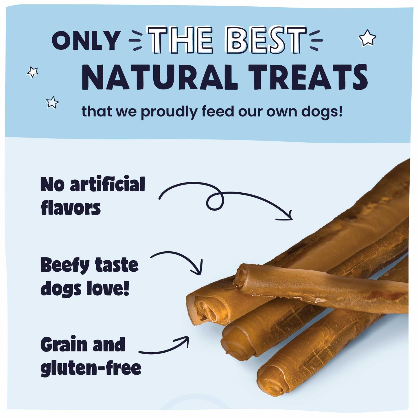 Pawstruck 2-in-1 Collagen Wrapped Jerky Natural Treats for Dogs - 5 Large Sticks - Limited Ingredient Grain Free Long Lasting for Small, Medium, and Large Dogs