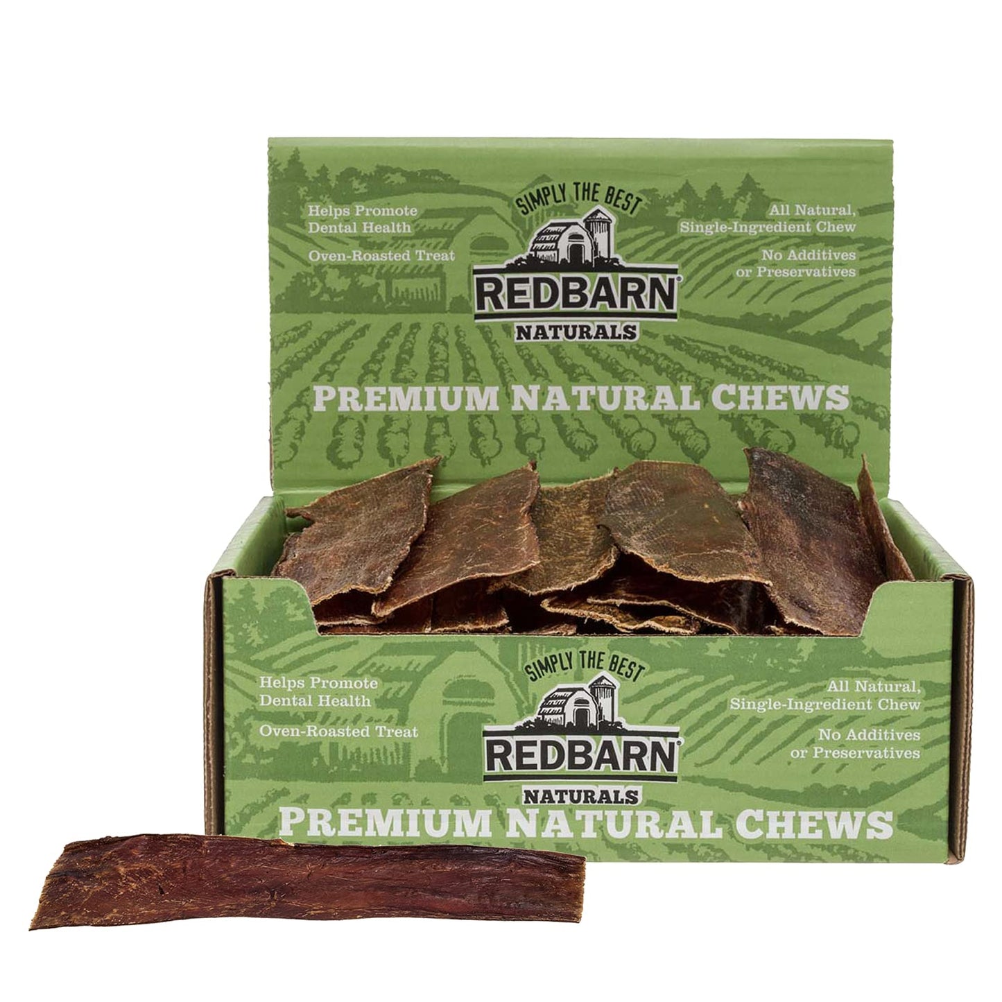 Redbarn Pet Products Naturals Barky Bark Beef Dog Treats 50 Bones