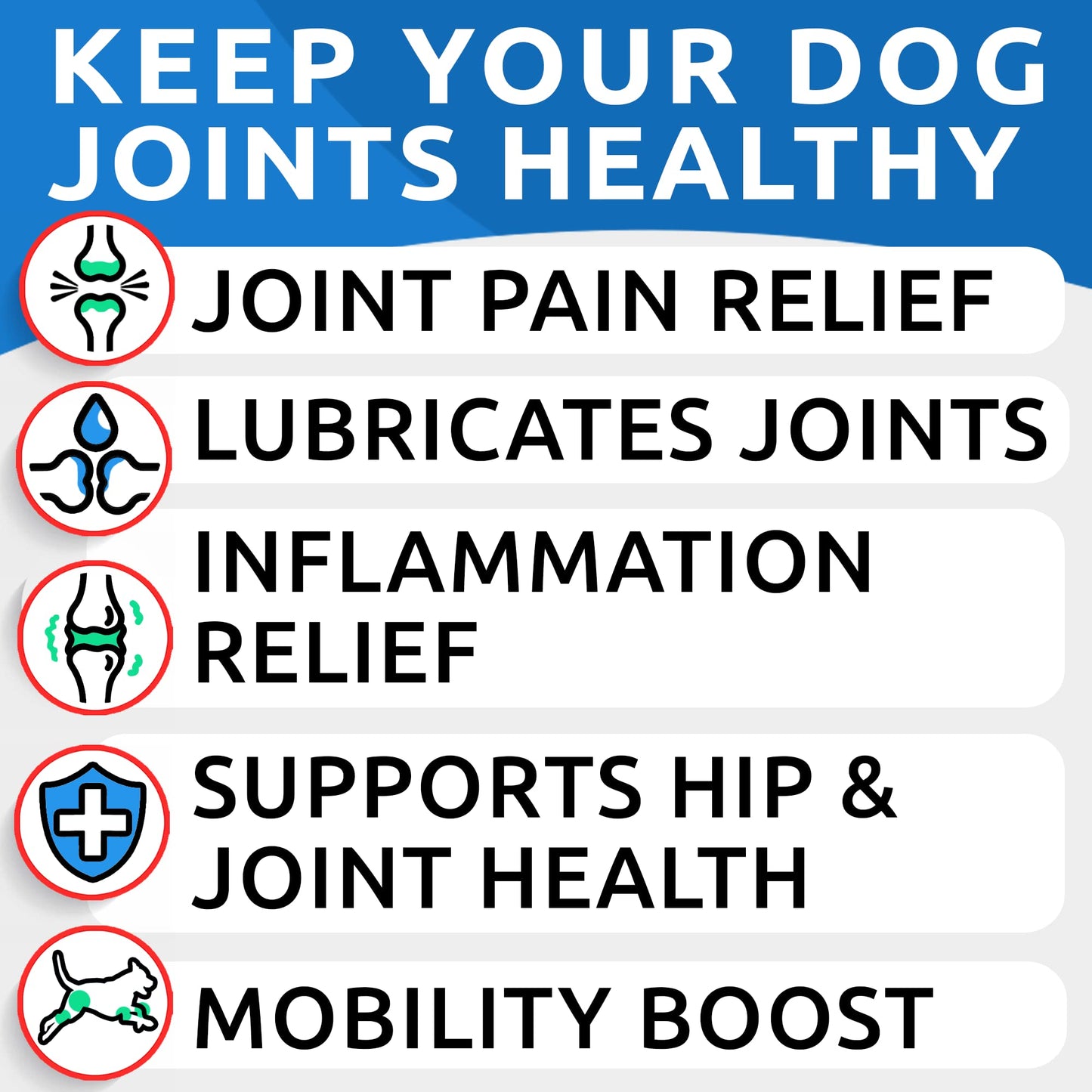 BARK&SPARK Advanced Hemp Chews for Dog Joint Pain Relief - Glucosamine Chondroitin Hemp Treats Hip Joint Health - Joint Supplement Large Breed & Small - Hemp Treats Joints Old Senior Dog (120Ct/Lamb)