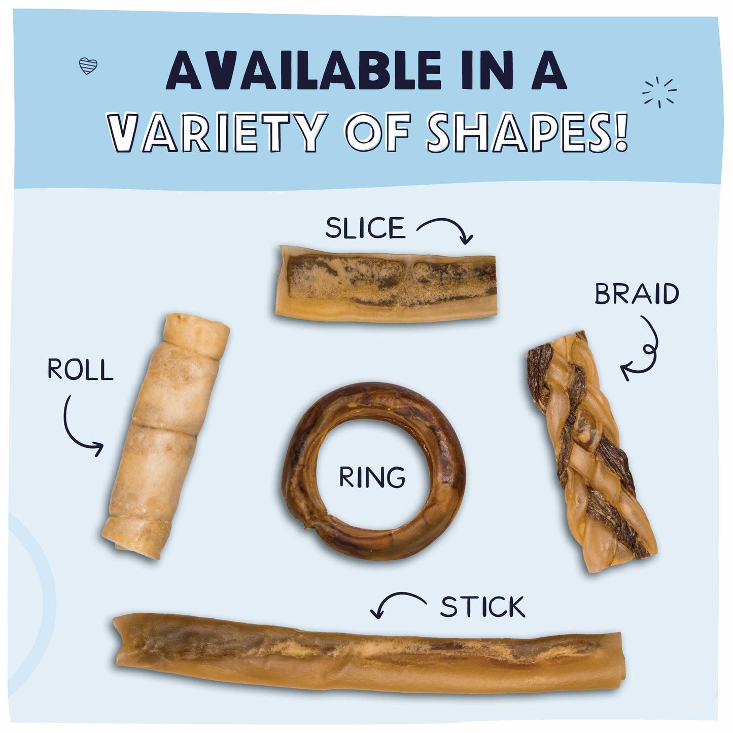 Pawstruck 2-in-1 Collagen Wrapped Jerky Natural Treats for Dogs - 5 Large Sticks - Limited Ingredient Grain Free Long Lasting for Small, Medium, and Large Dogs
