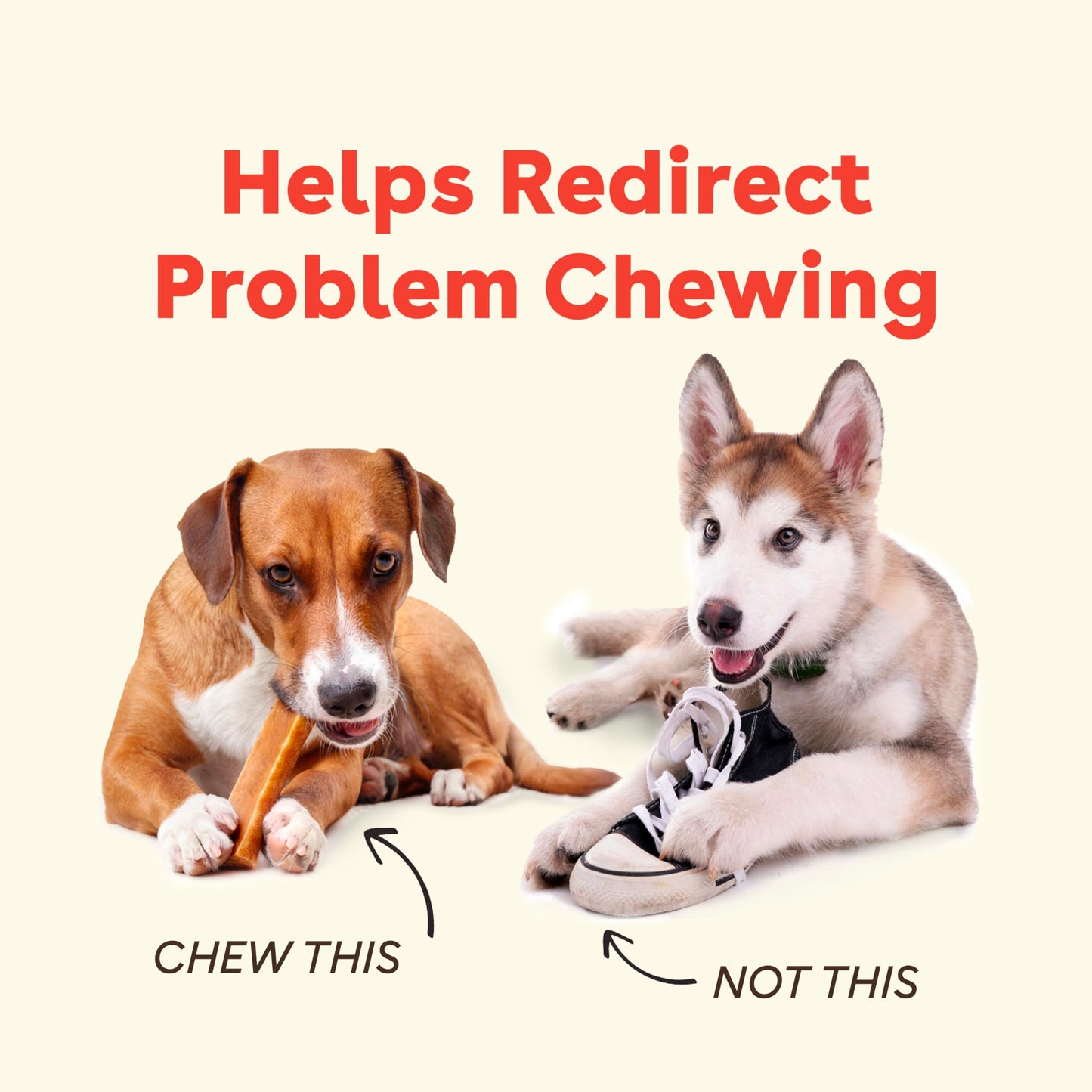 Pupford Yak Cheese Chews for Dogs & Teething Puppies, Natural, Long-Lasting Himalayan Dental Treats (3 Pack Medium)