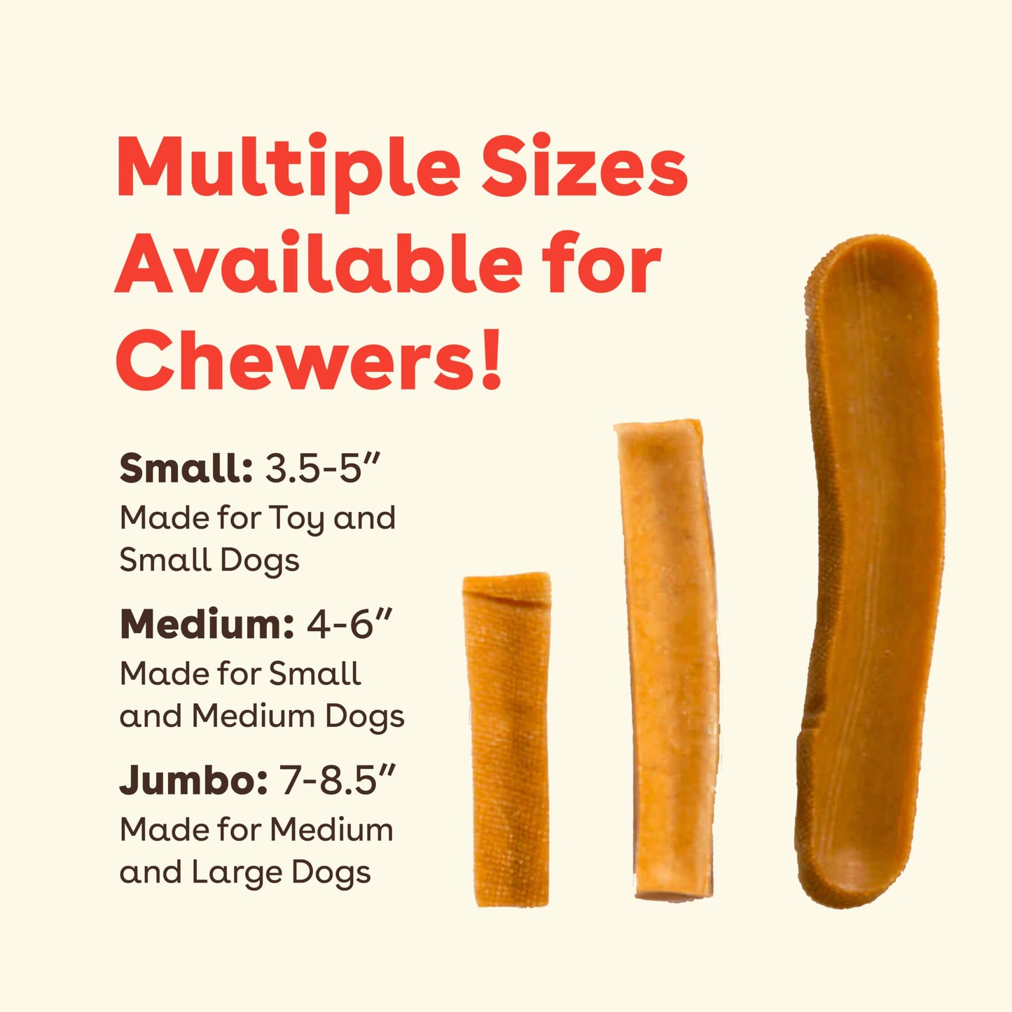 Pupford Yak Cheese Chews for Dogs & Teething Puppies, Natural, Long-Lasting Himalayan Dental Treats (3 Pack Medium)