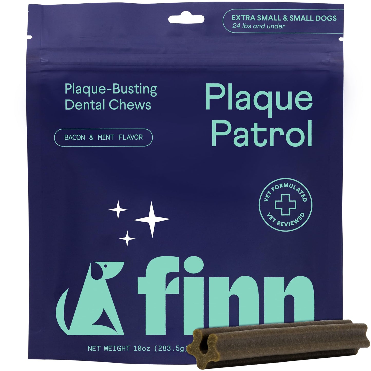 Finn Plaque Patrol Dental Chews (XS/S Dogs (20 Count))