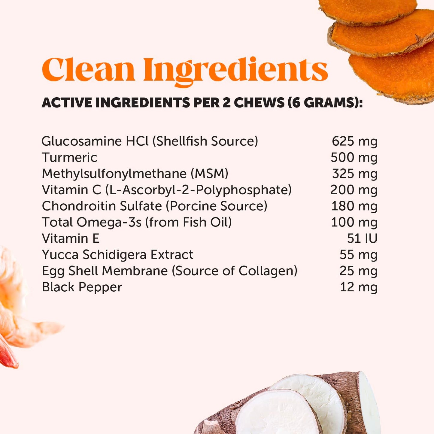 Hip & Joint Health - Glucosamine for Dogs Soft Chews, Joint Supplement for Dogs with Glucosamine Chondroitin, MSM, Turmeric, Anti Inflammatory, Support + Mobility (Chicken 90ct)