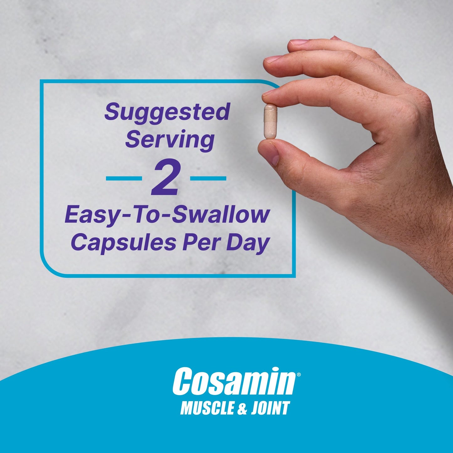 Nutramax Cosamin® Muscle & Joint, Works to Decrease Cartilage Breakdown, Protects Joints, and Reduces Muscle Soreness, 74 Capsules