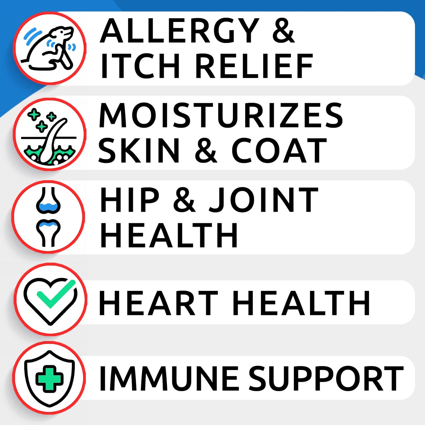 BARK&SPARK Omega 3 for Dogs - 360 Fish Oil Treats for Dog Shedding, Skin Allergy, Itch Relief, Hot Spots Treatment - Joint Health - Skin and Coat Supplement - EPA & DHA Fatty Acids - Alaskan Salmon