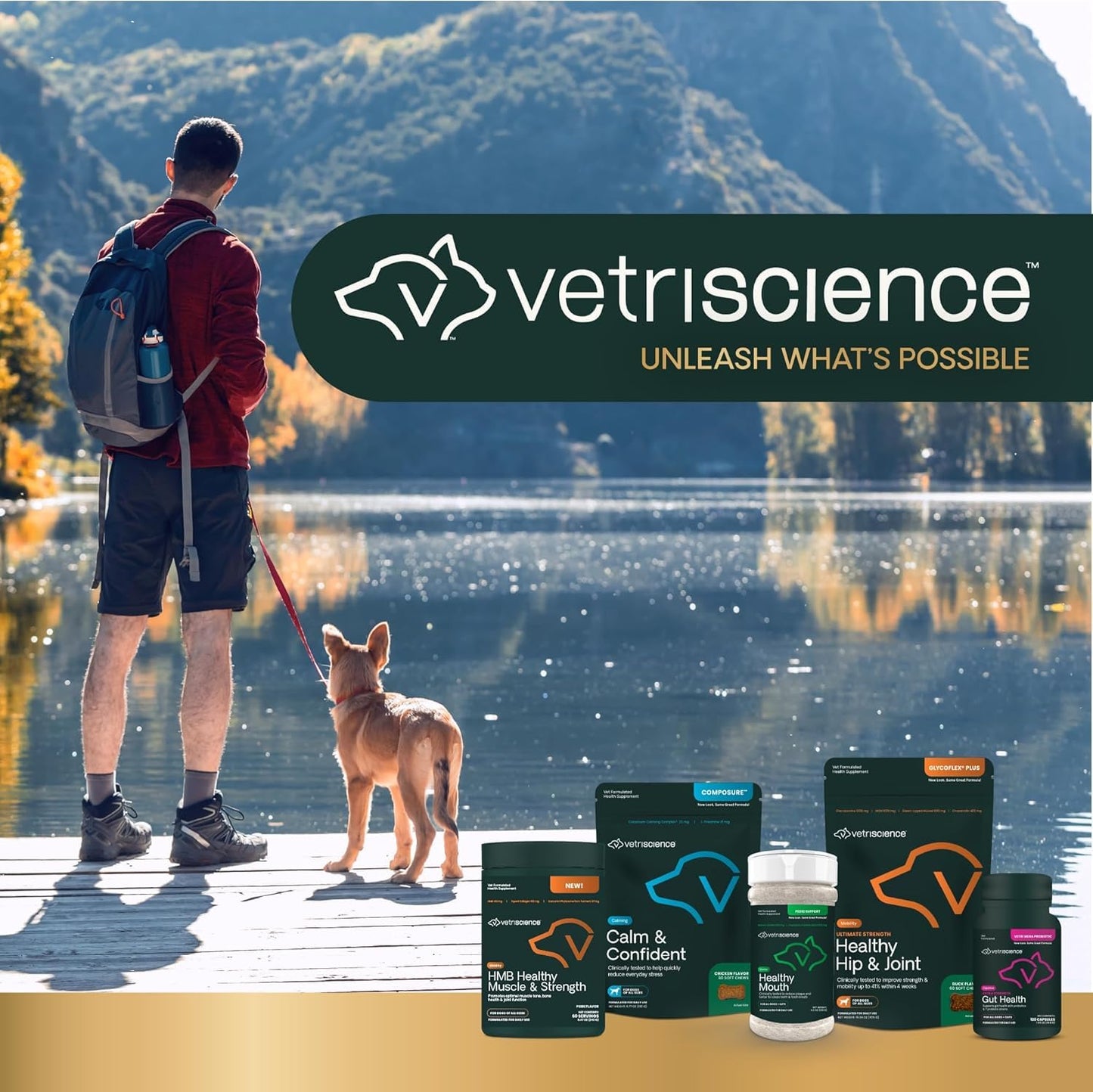 VetriScience Extra Strength Gut Health Easy-Open Capsules, Mega Probiotic and Prebiotic Digestive Supplement for Dogs and Cats, for Diarrhea and Immune Support, 7.5 Billion CFU Per Capsule, 120 Count