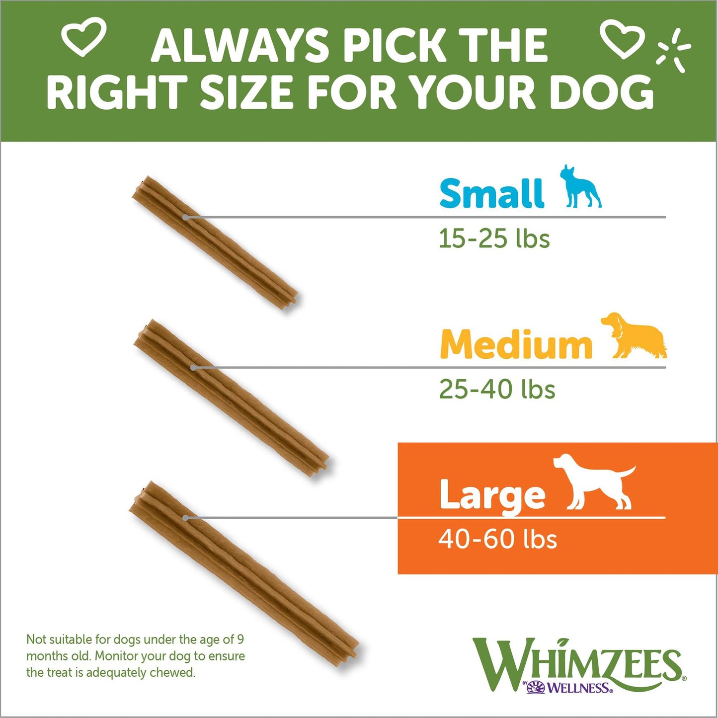 Whimzees Variety Value Box Large NET WT 29.6 OZ (14 pieces)