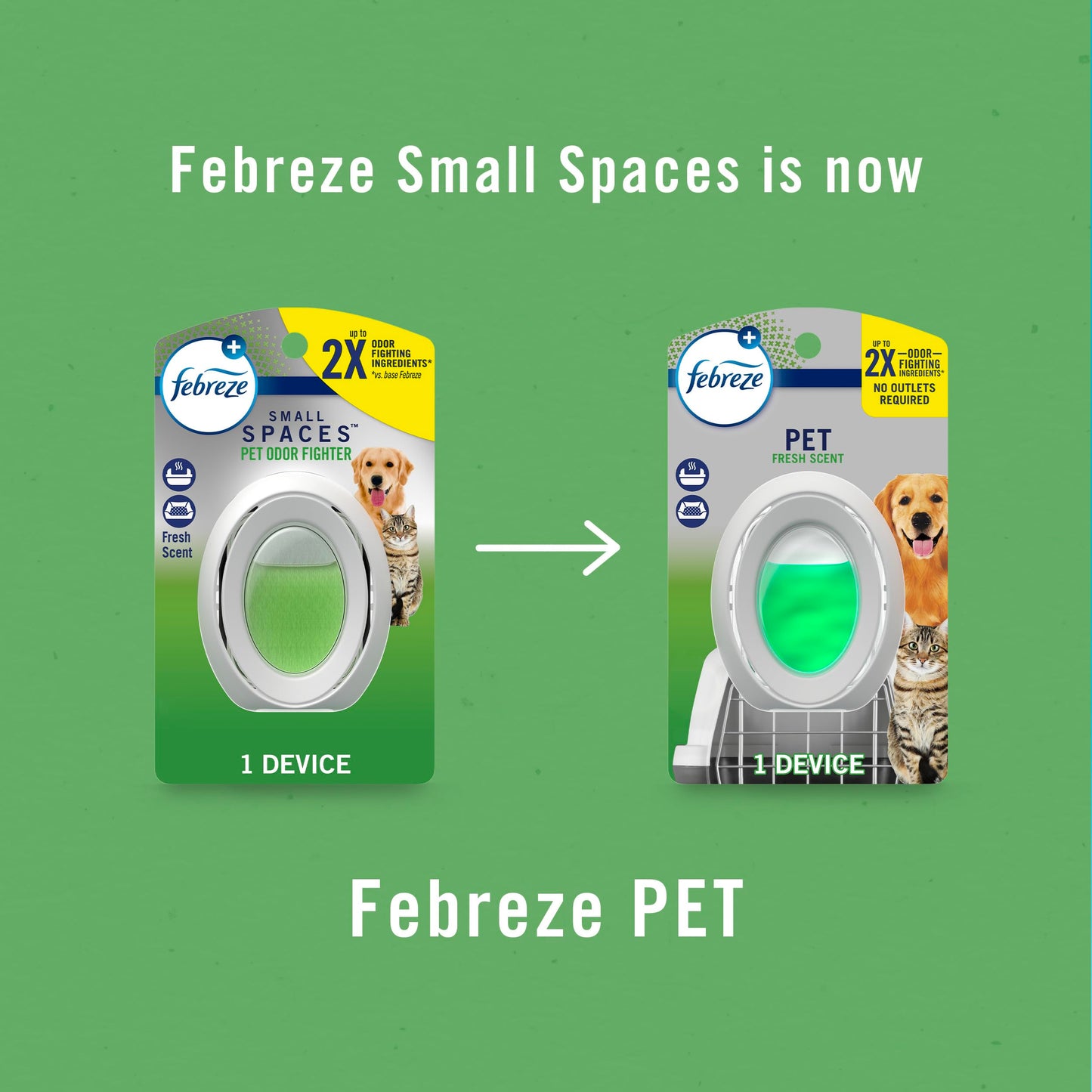 Febreze Bathroom Air Freshener, Odor-Fighting, Plug In Alternative, Air Fresheners for Home and Bathroom and Kitchen, Closet Air Fresheners, Heavy Duty Pet Scent, 4 Count