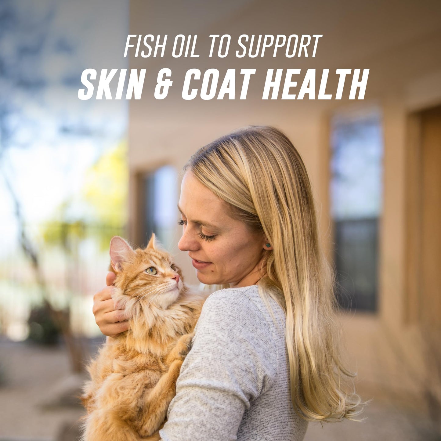 Nutramax Welactin Omega 3 Fish Oil for Cats, Skin and Coat Health Supplement, Plus Kidney, Brain, and Vision Support, Premium Omega 3 Fatty Acids EPA and DHA, 4 Ounce Liquid