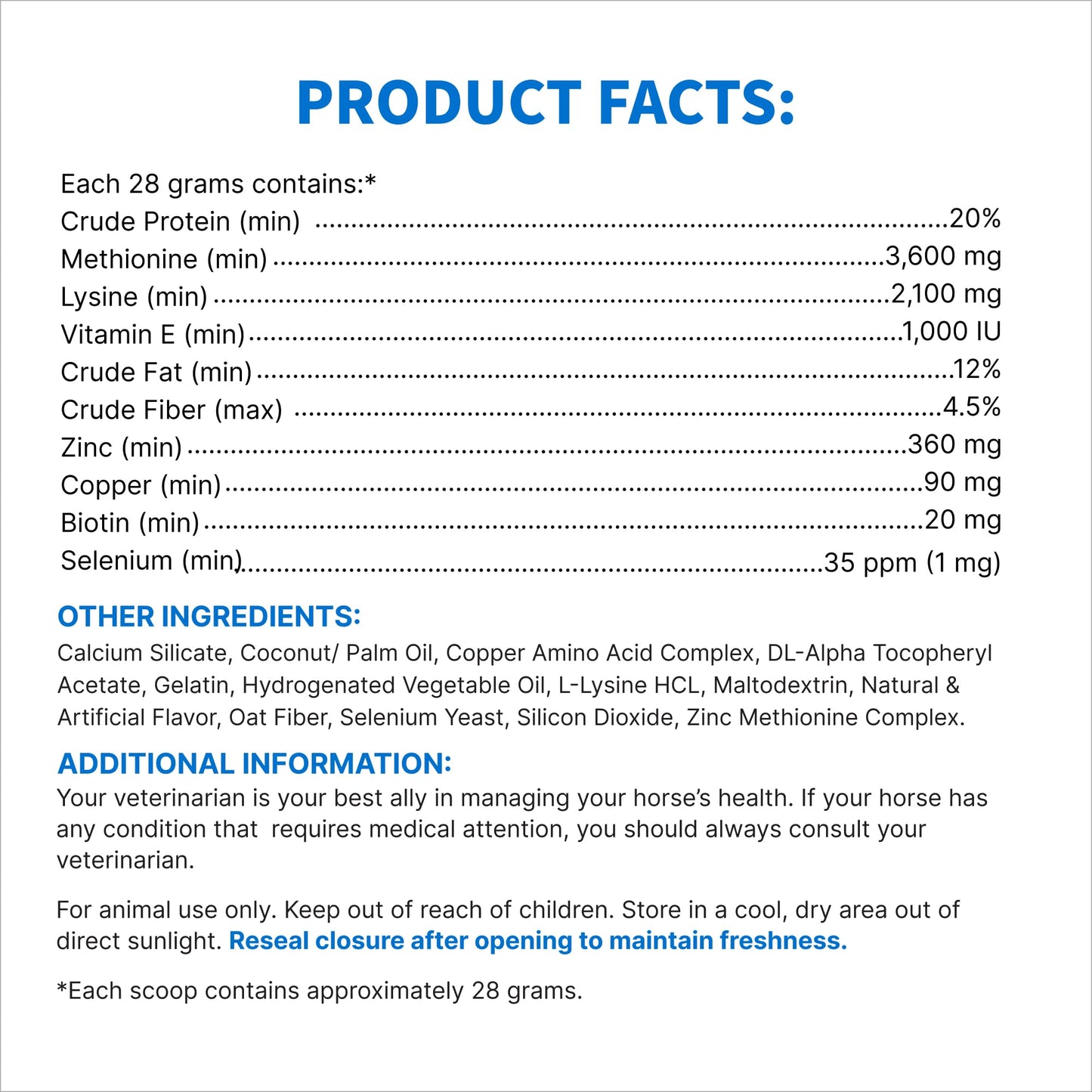 Nutramax Calxequin Pellets Daily Hoof Support for Horses with Biotin, Vitamin E, & Selenium, 1260 Grams, from The Makers of Cosequin