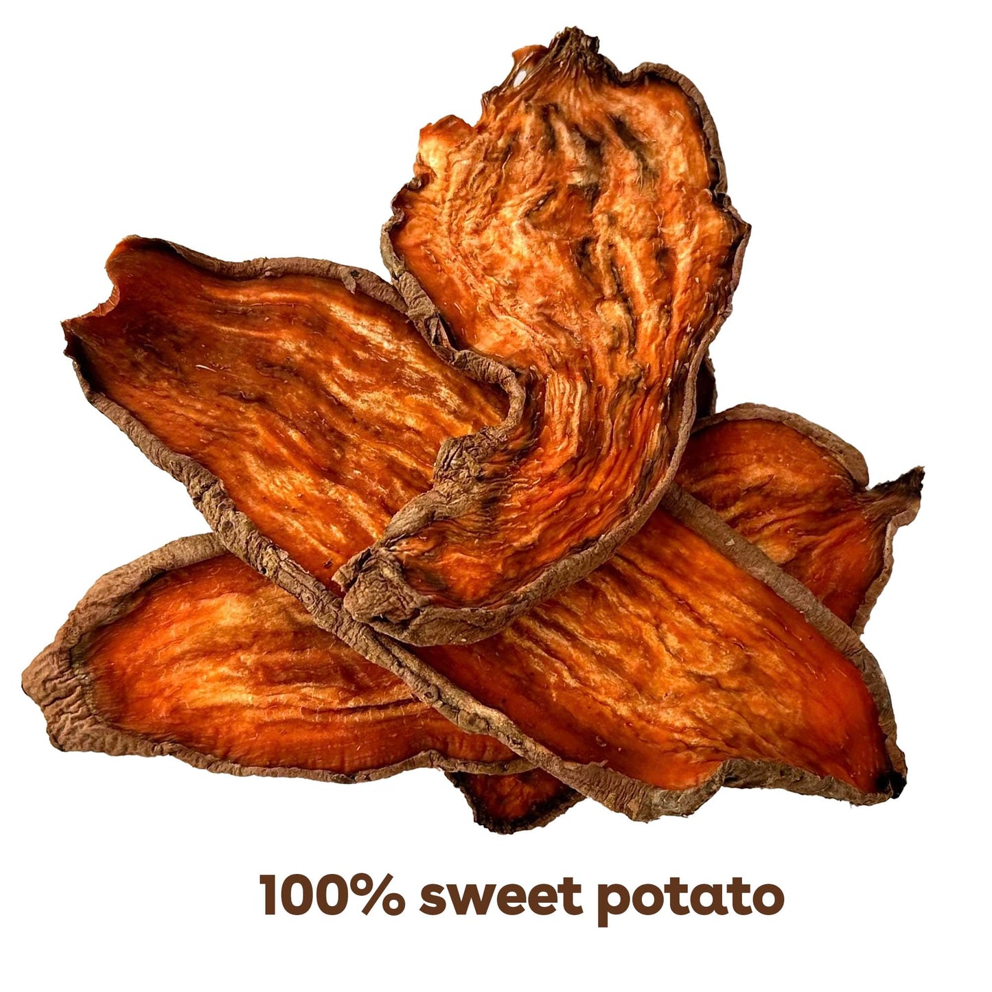 Pupford Crunchy Jerky Treats for Dogs & Puppies, Made in USA, Single Ingredient, No Fillers (Sweet Potato, 4 oz)