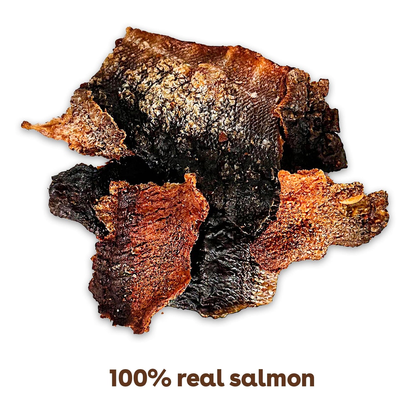 Pupford Crunchy Jerky Treats for Dogs & Puppies, Made in USA, Single Ingredient, No Fillers (Salmon, 4 oz)