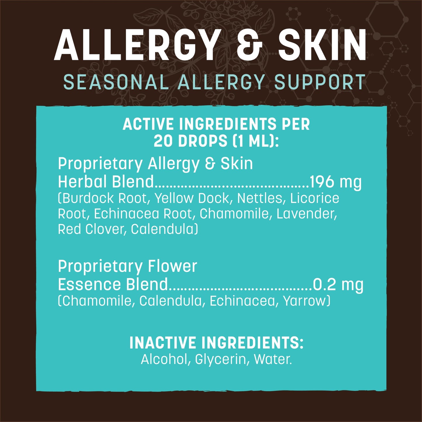 Earth Animal Herbal Remedies | Allergy and Skin | 2 fl oz