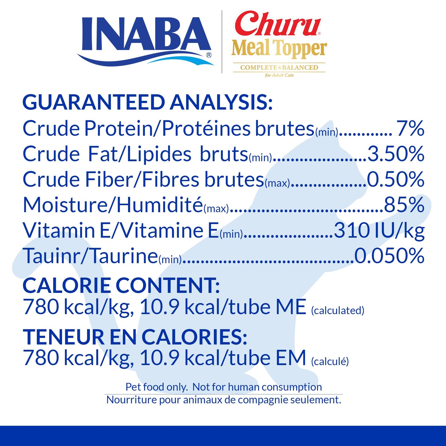 INABA Churu Meal Topper for Cats, Complete & Balanced, Creamy, Lickable Purée Cat Food Topper, 0.5 Ounce Tube, 24 Tubes (4 per Pack), Chicken Recipe