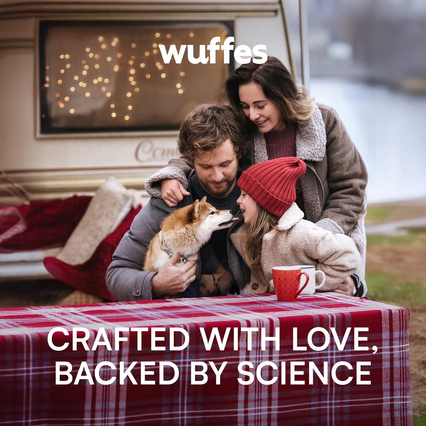 Wuffes 23-in-1 Dog Multivitamin Supplement for Hip & Joint, Skin & Coat and Immune System Support with Omega 3, Iron, Zinc, Vitamin C - Minerals & Vitamins for Senior Dogs and Puppies - 30 Soft Chews