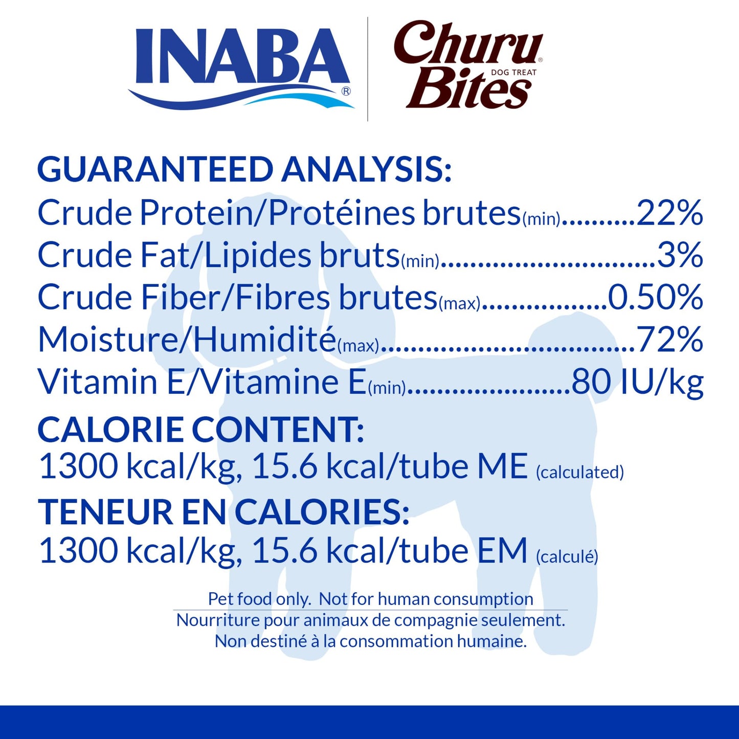 INABA Churu Bites for Dogs, Grain-Free, Soft/Chewy Baked Chicken Wrapped Churu Filled Dog Treats with Vitamin E, 0.42 Ounces Each Tube|64 Tubes Total (Pack of 8), Chicken Recipe