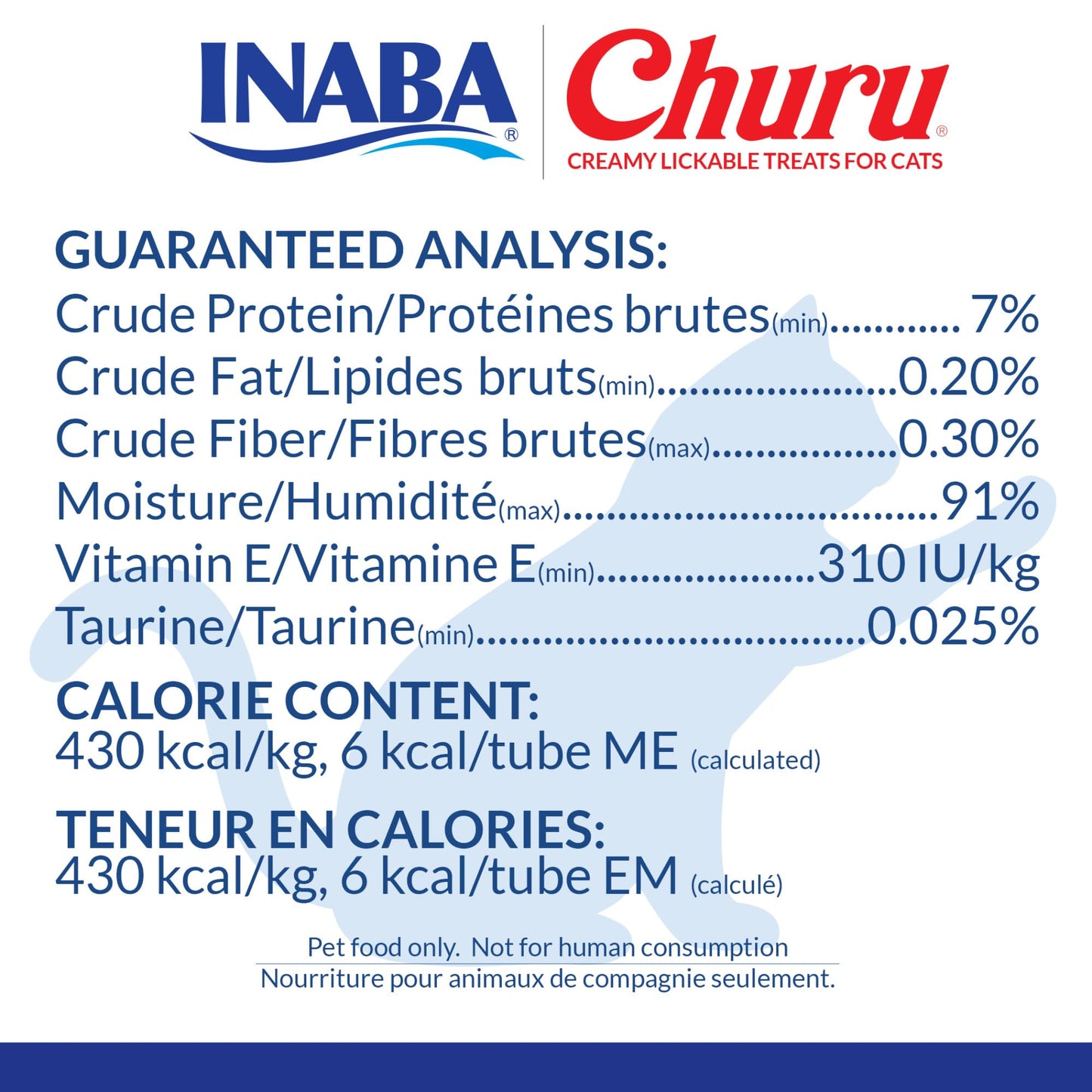 INABA Churu Cat Treats, Grain-Free, Lickable, Squeezable Creamy Purée Cat Treat/Topper with Vitamin E & Taurine, 0.5 Ounces Each Tube, 24 Tubes (4 per Pack), Chicken with Cheese Recipe