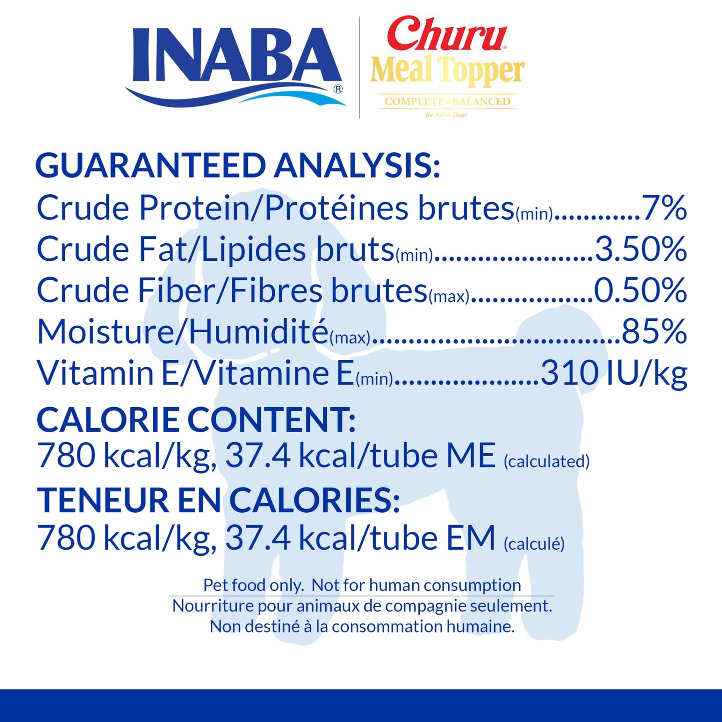 INABA Churu Meal Topper for Dogs, Complete & Balanced, Creamy, Lickable Purée Dog Food Toppers, 1.69 Ounce Tube, 18 Tubes (3 per Pack), Tuna with Beef Recipe