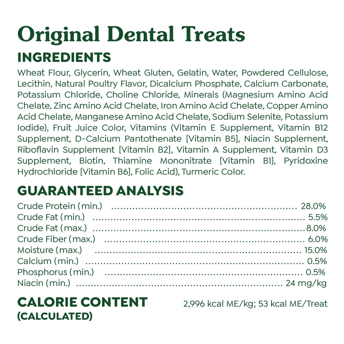 Greenies Original Petite Dental Dog Treats, 12 oz. Pack (20 Treats)