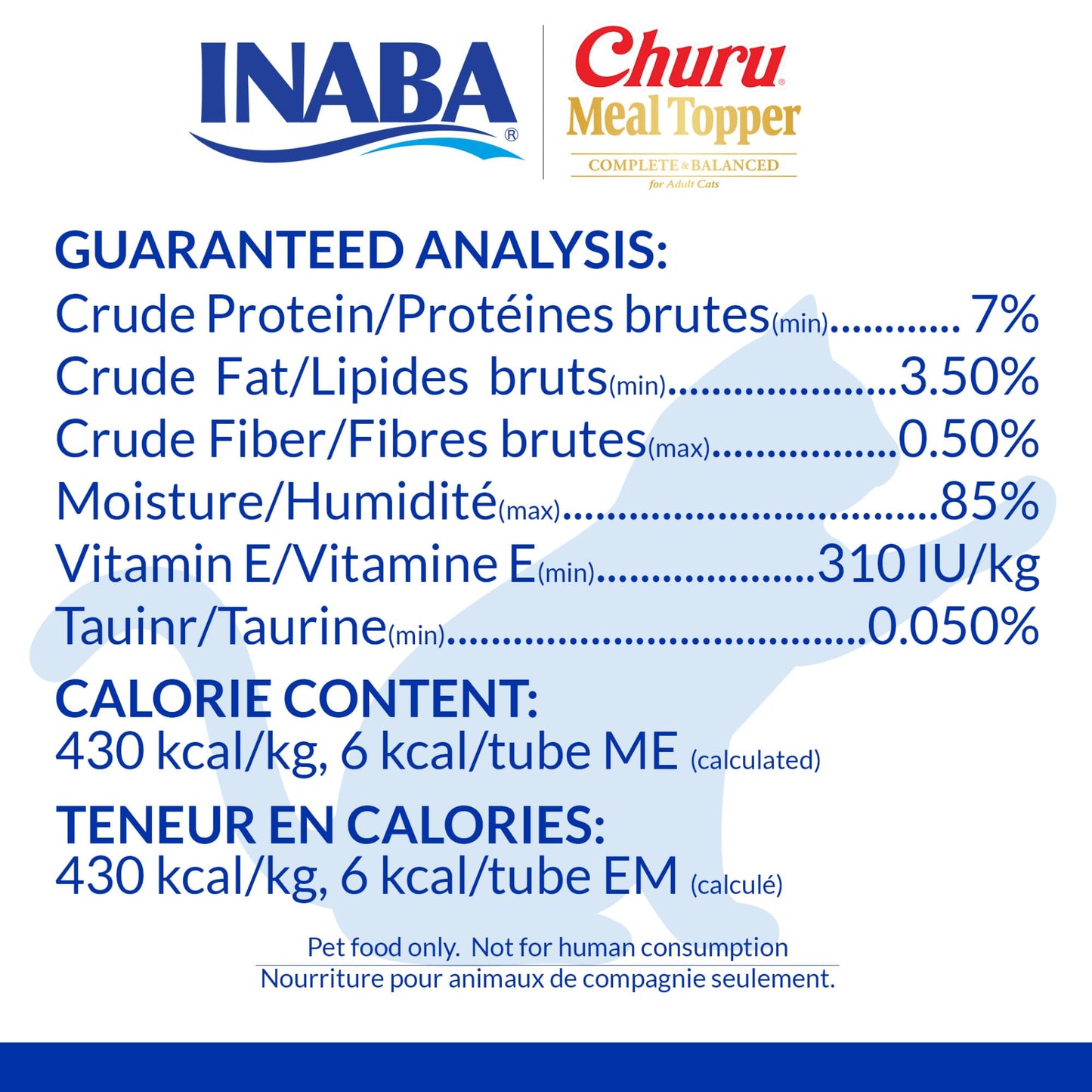INABA Churu Meal Topper for Cats, Complete & Balanced, Creamy, Lickable Purée Cat Food Topper, 0.5 Ounce Tube, 24 Tubes (4 per Pack), Chicken with Cheese Recipe