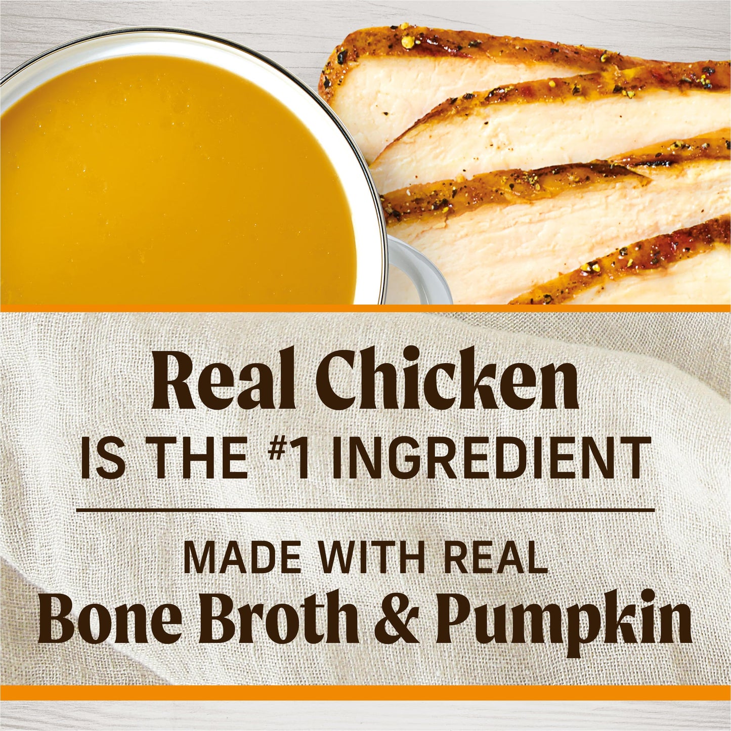 Healthy Bites Grain Free Dog Treats, Soft Treats With Bone Broth for Dogs, Chicken And Bone Broth Recipe - 16 oz. Pouch