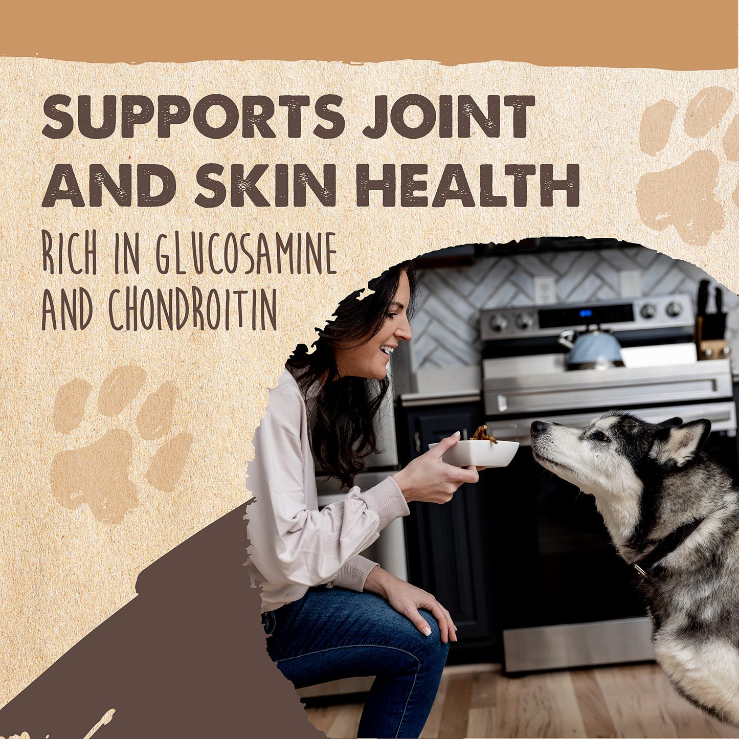 Mighty Paw Naturals Chicken Feet Dog Treats (30 Pack) | 100% Natural Dehydrated Chicken Feet for Dogs. Dried Treat for Pets. Single Ingredient Chews