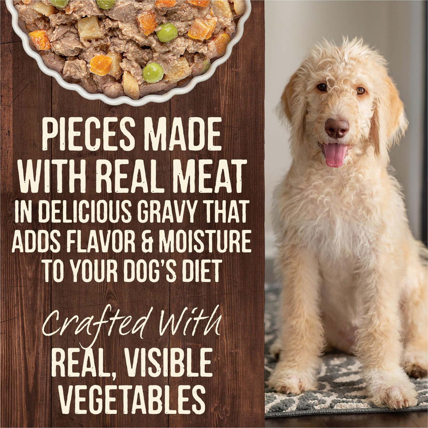 Merrick Grain Free Wet Dog Food Variety Pack, Grain Free Favorites Canned Dog Food - (12) 12.7 oz. Cans