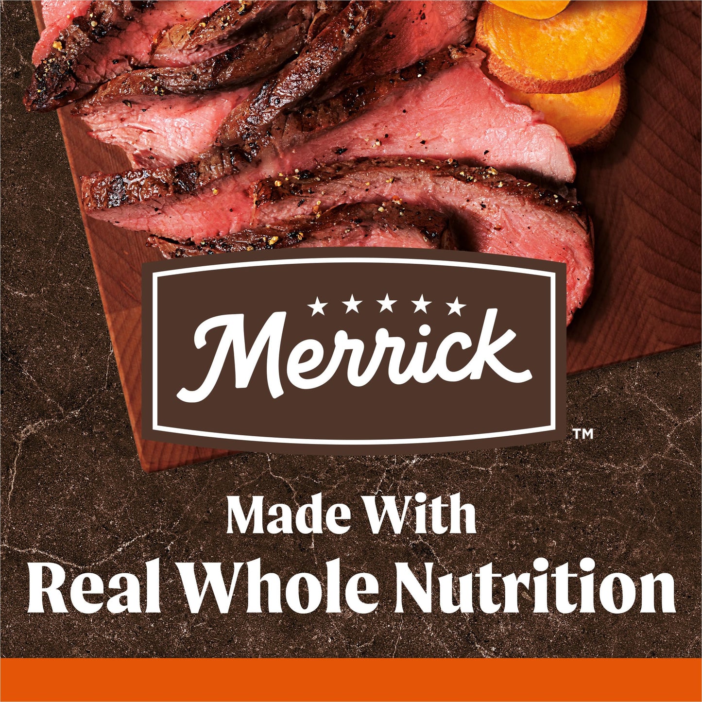 Merrick Premium Grain Free Dry Adult Dog Food, Wholesome And Natural Kibble, Real Texas Beef And Sweet Potato - 22.0 lb. Bag