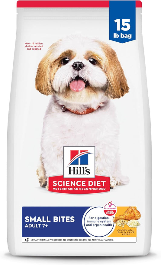 Nutrition That Supports the Golden Years: Hill’s Science Diet Adult 7+ for Small Senior Dogs