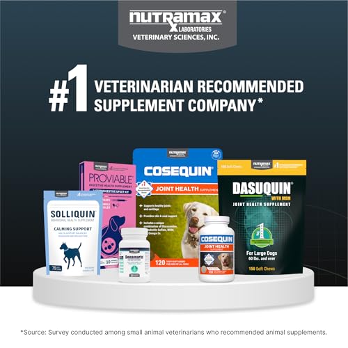 Nutramax Dasuquin for Large Dogs, Joint Health Supplement, Contains Glucosamine for Dogs, Plus Chondroitin, ASU and More, Supports Healthy Joints, Chewable Tablets, 150 Count