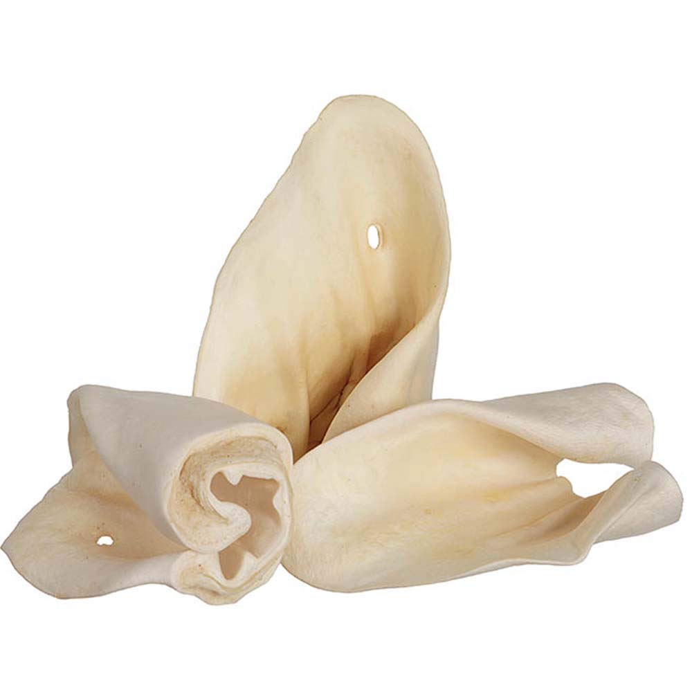 Redbarn Premium All-Natural Cow Ear for Dogs - Slow Roasted Single Ingredient Rawhide Alternative Chew Treat for Aggressive Chewers - 4.2 oz Bag (7 to 9 Ears)