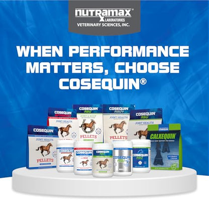 Nutramax Cosequin ASU Plus Joint Health Supplement for Horses - Pellets with Glucosamine, Chondroitin, MSM, ASU, ALA, and Hyaluronic Acid, 1050 Grams