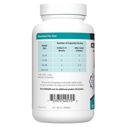 Nutramax Cosequin for Dogs Joint Health Supplement, Contains Glucosamine for Dogs, Plus Chondroitin, Supports Healthy Joints, Sprinkle Capsules, 132 Count