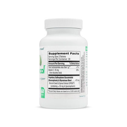Nutramax Avmacol #1 Researched Sulforaphane Producing Brand, Nutramax Laboratories Consumer Care Supplement for Detoxification, Antioxidant Support and Overall Wellness, 60 Tablets